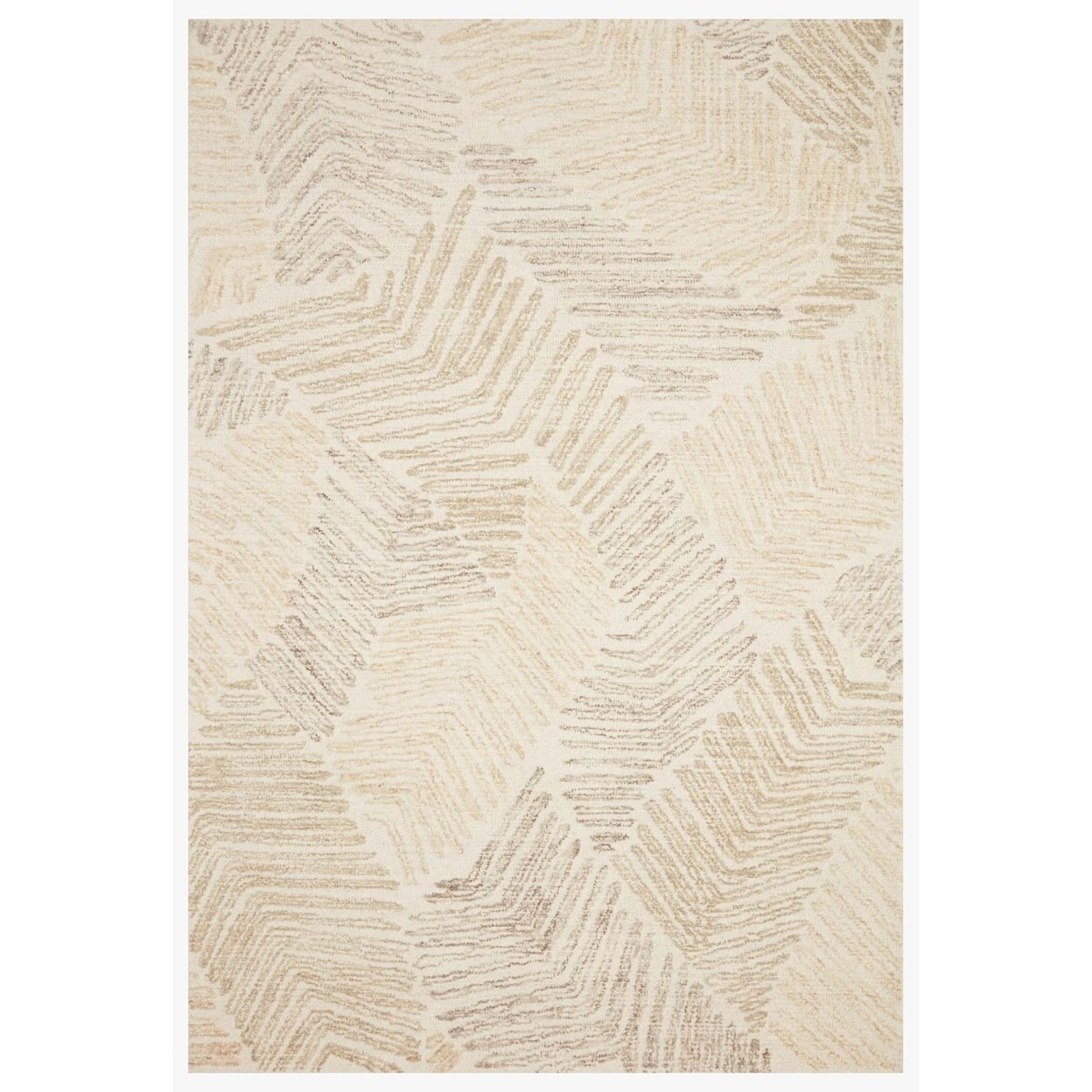 Loloi Rugs Milo 5'0" x 7'6" Olive / Natural Rug