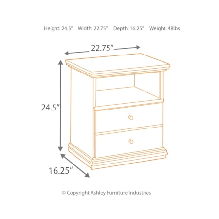 One Drawer Night Stand