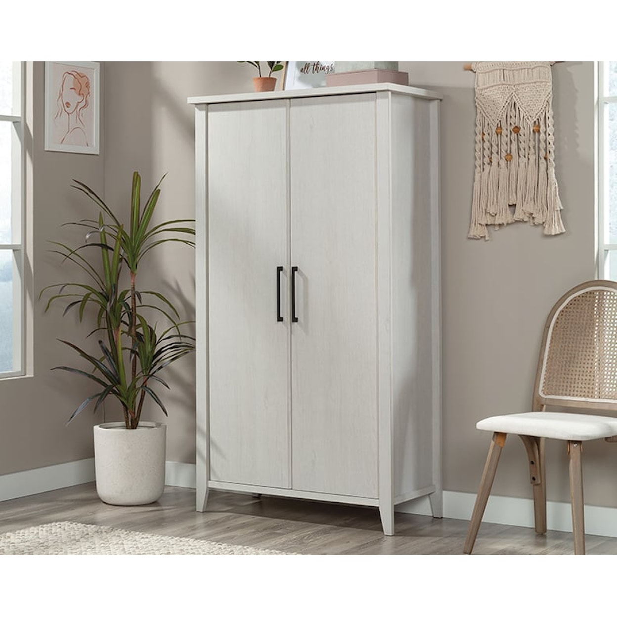 Sauder Summit Station Two-Door Storage Cabinet