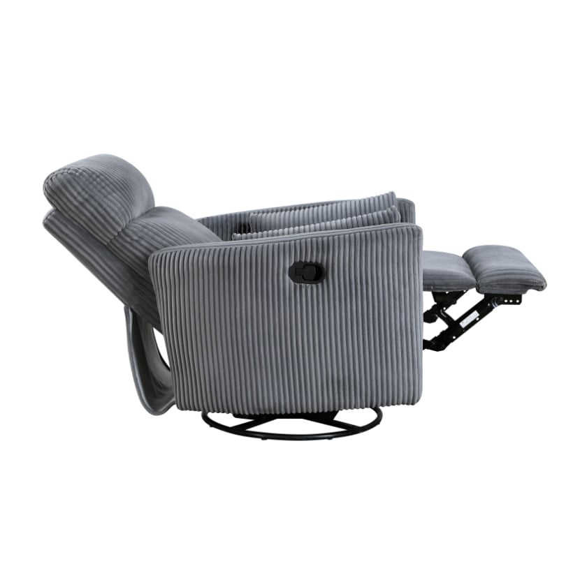 Homelegance Traverse Manual Swivel Glider Recliner