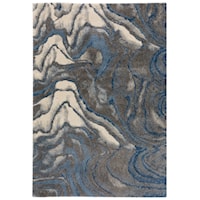 5'1" x 7'5" River Rock Rectangle Rug