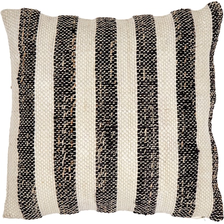 Cassby Black/Linen Pillow
