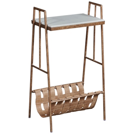 Saffiano Magazine Table