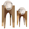 Uttermost Accessories - Statues and Figurines Ellianna Crystal Spheres, S/2