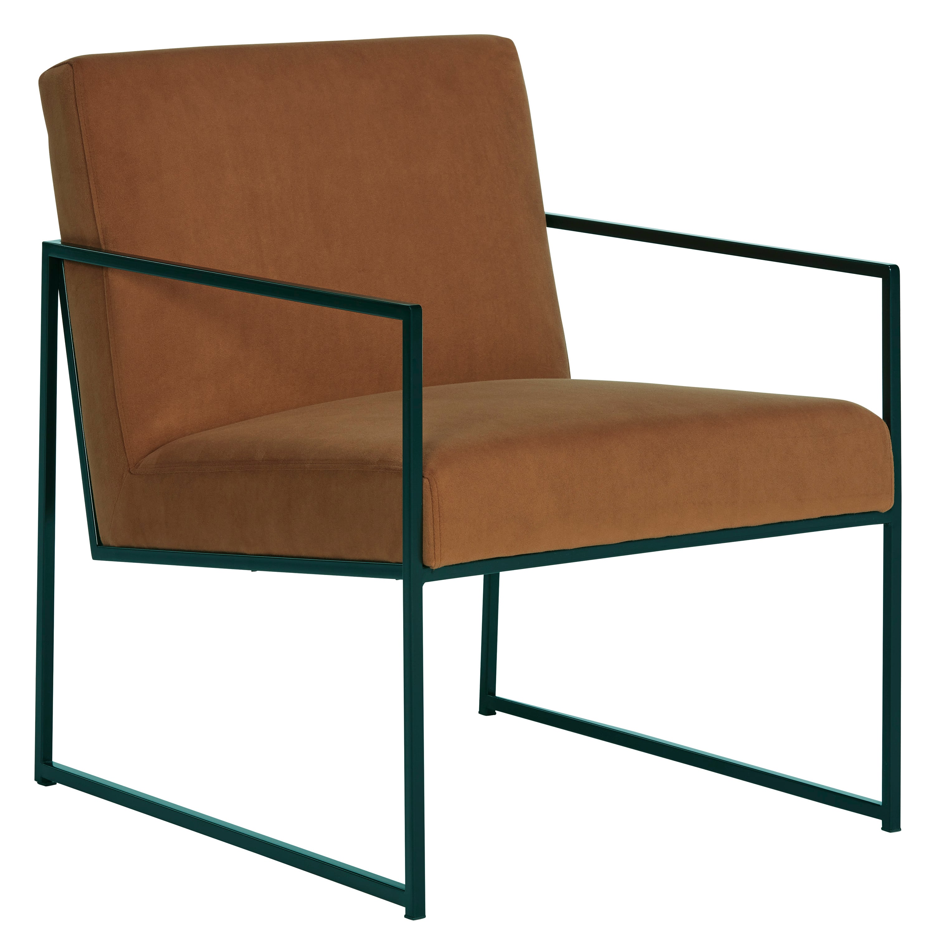 Signature Design by Ashley Aniak A3000608 Metal Frame Accent Chair