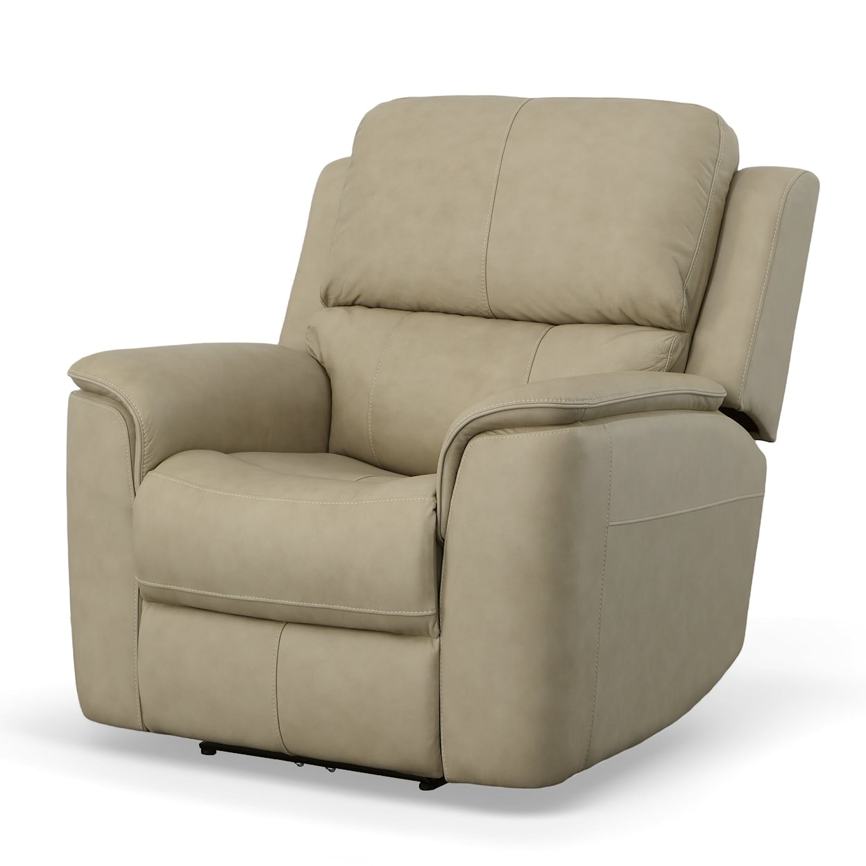 Flexsteel Aarons Power Headrest & Lumbar Recliner