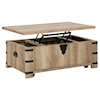 Signature Design by Ashley Calaboro Lift-Top Coffee Table