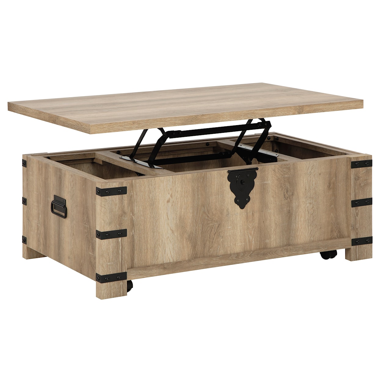 Ashley Furniture Signature Design Calaboro Lift-Top Coffee Table