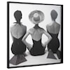 Uttermost Framed Prints Ladies' Swimwear, 1959 Fashion Print