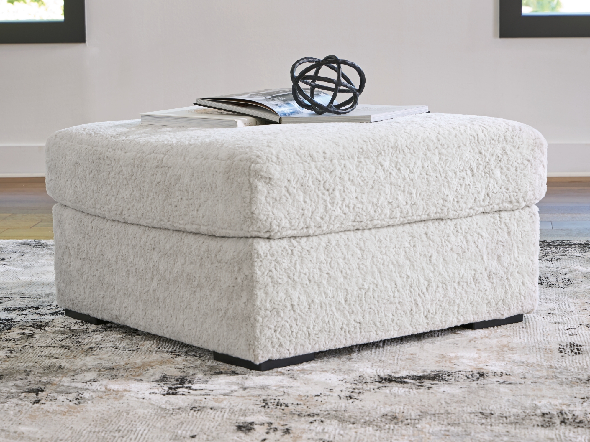 Oversized Accent Ottoman