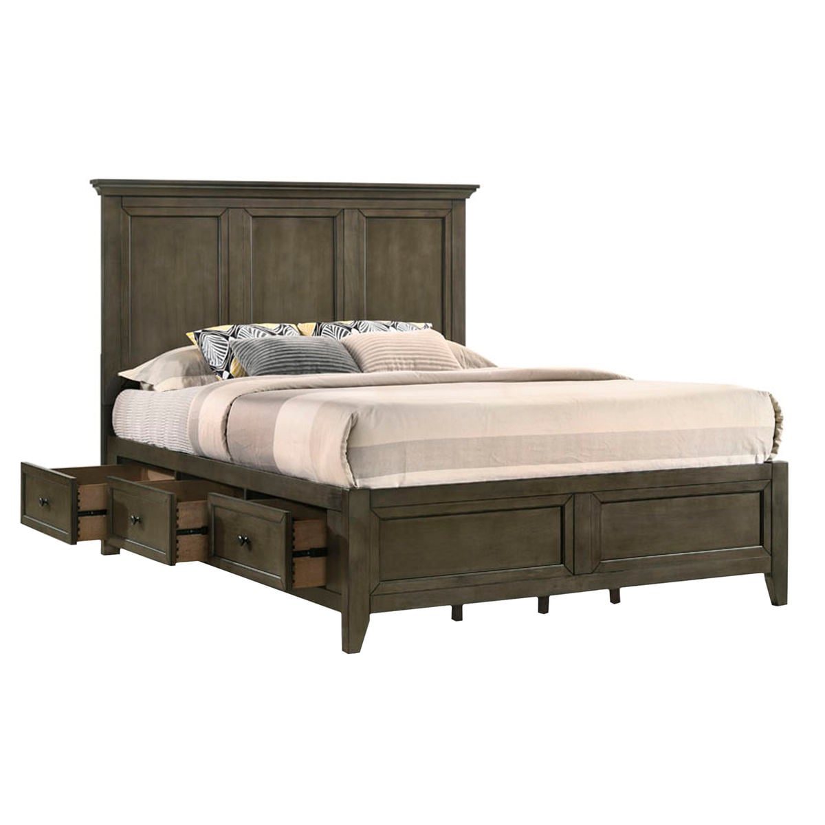 Intercon San Mateo 5-Piece Queen Storage Bedroom Set