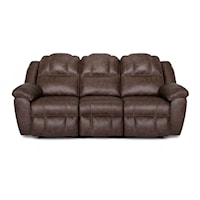 Casual Power Reclining Sofa with Integrated USB Port