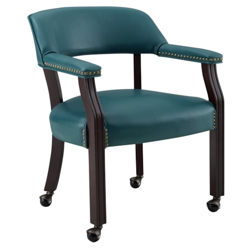 Arm Chair with Casters