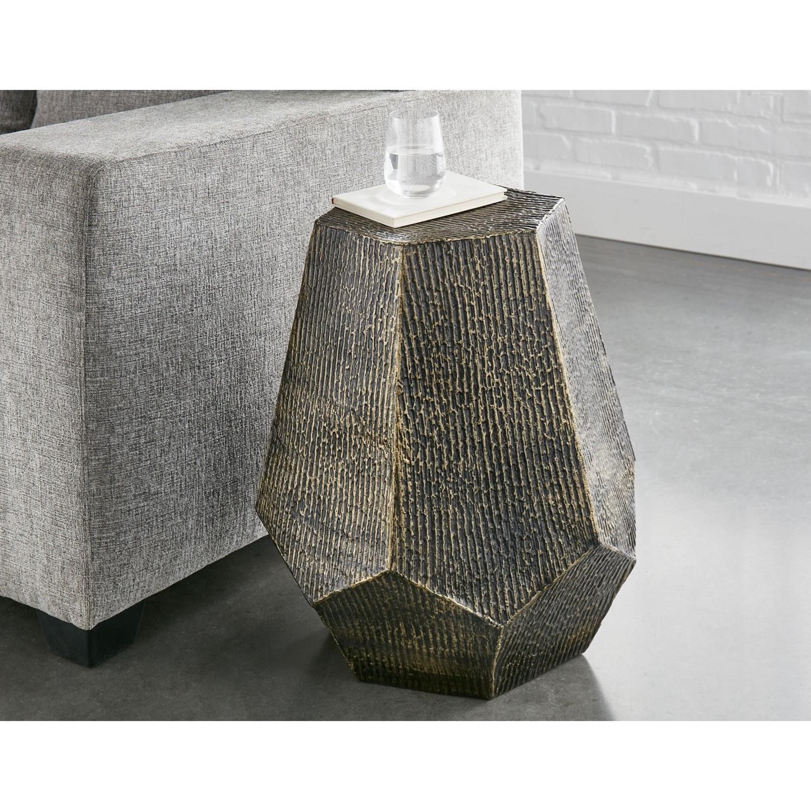 Steve Silver Donato Hexagon End Table