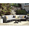 Signature Design by Ashley Beachcroft 4-Piece Outdoor Sectional