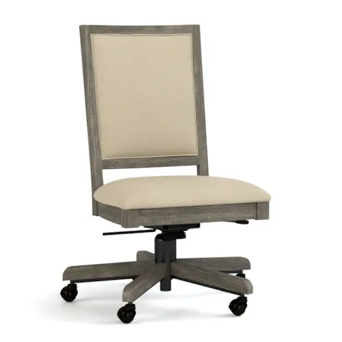 Origins Swivel-Tilt Side Chair on Casters