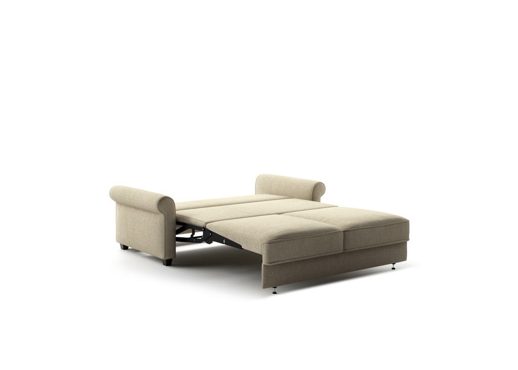 Rolled-Arm Queen Sleeper Loveseat