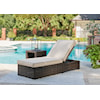 Signature Design Coastline Bay Outdoor Chaise Lounge With Cushion