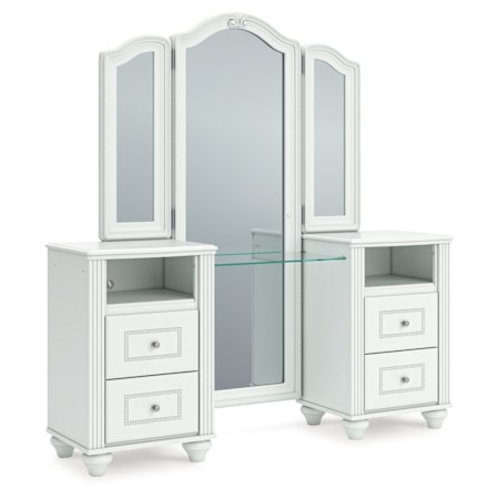 Vanity With Mirror