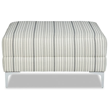 Customizble Small Square Cocktail Ottoman