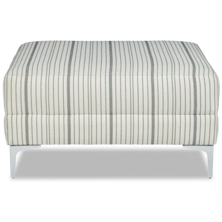 Customizble Small Square Cocktail Ottoman