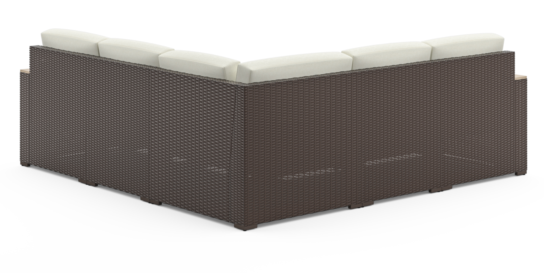 homestyles Palm Springs 680041 Contemporary Outdoor 5Seat Sectional