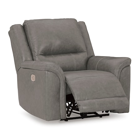 Power Recliner w/ Adj Headrest