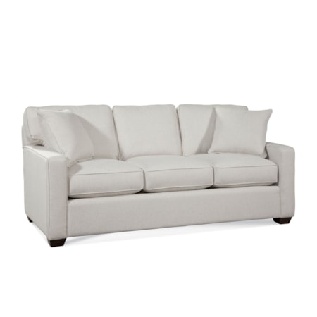 Sofa with Throw Pillows