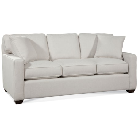 Sofa with Throw Pillows