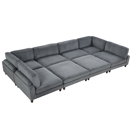 8-Piece Sectional Sofa