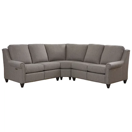 Customizable 3-Pc Power Reclining Sectional