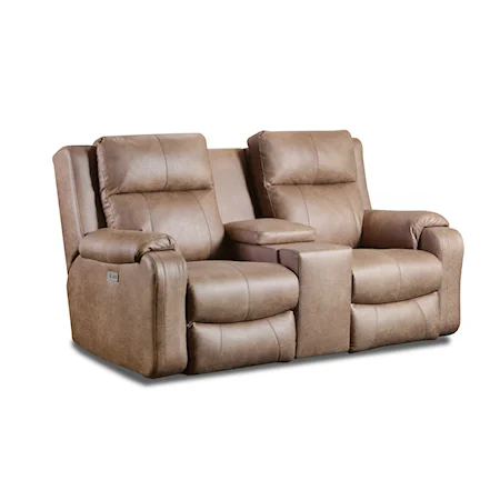 Power Reclining Loveseat with Cupholders
