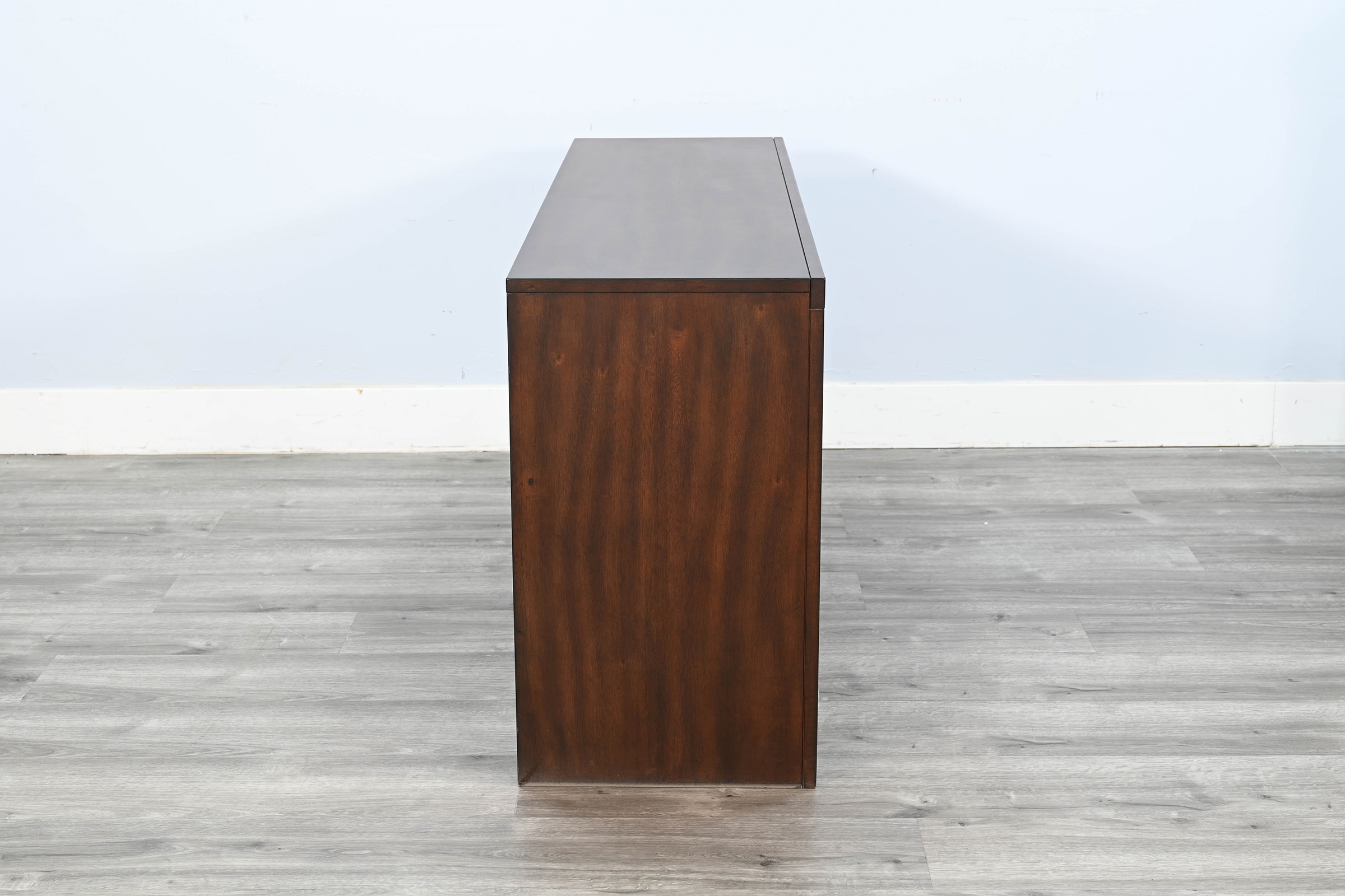 Sofa Table with Sliding Door