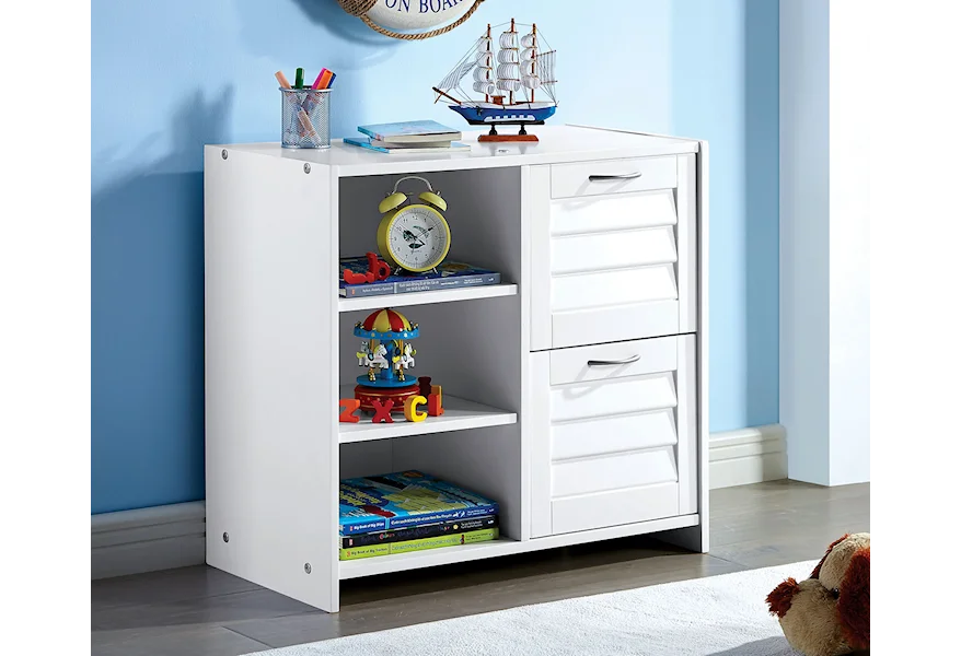 Abigail 2-Drawer Chest by Furniture of America at Furniture and More
