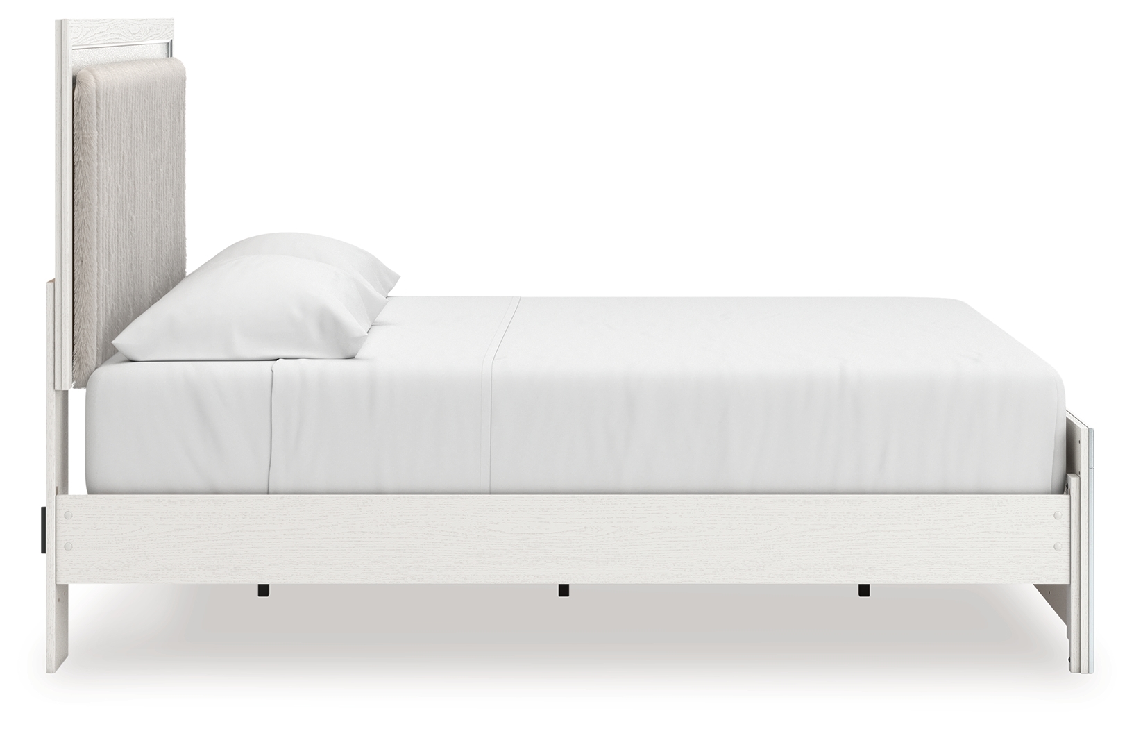 StyleLine Zuraleus King Upholstered Panel Platform Bed
