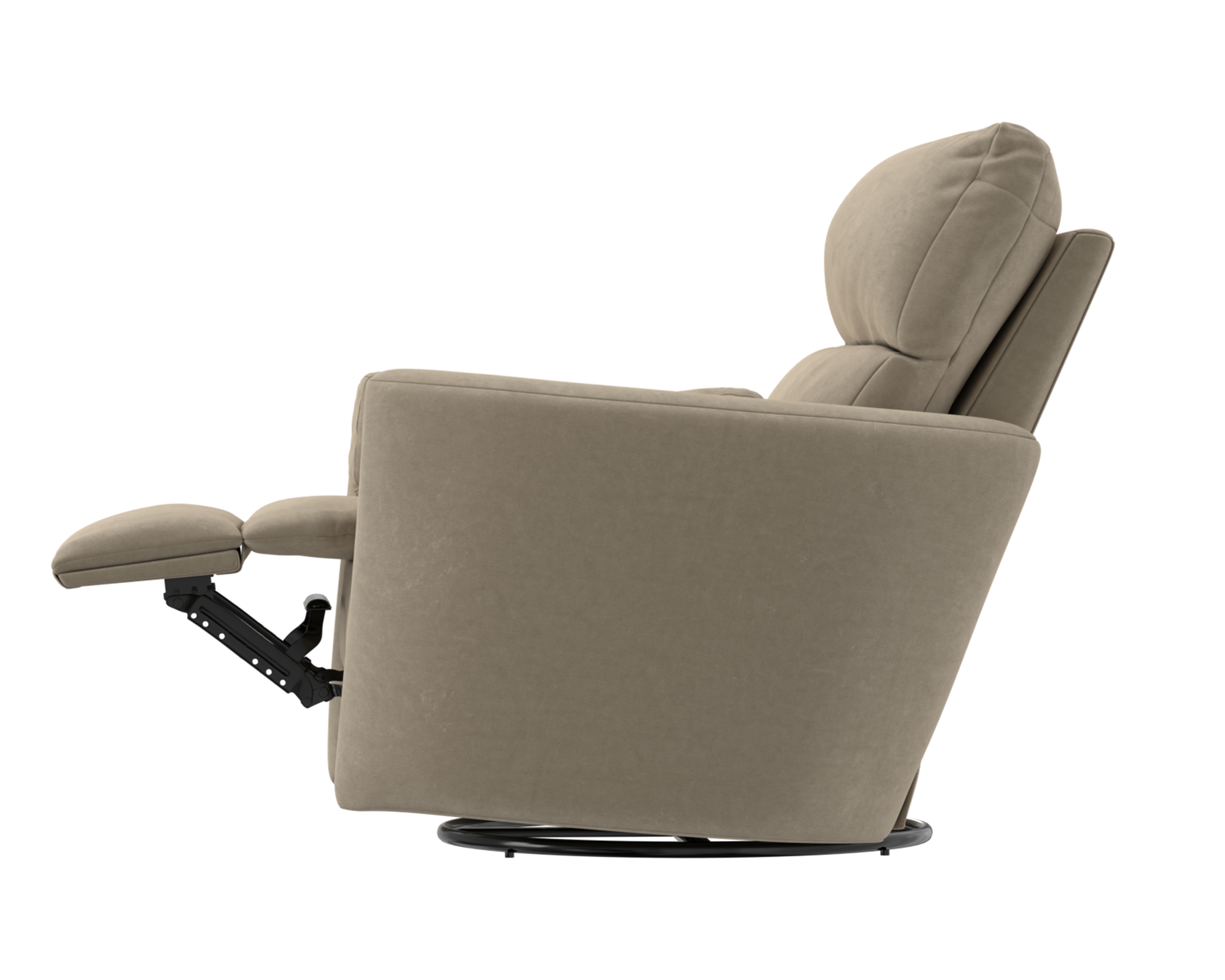 Catnapper Crescent Swivel Glider Recliner