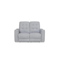 Astoria Casual Power Reclining Loveseat with Power Headrest and Lumbar