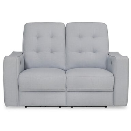Astoria Casual 2-Seat Power Reclining Loveseat with Power Headrest