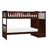 Homelegance Rowe Twin/Twin Step Bunk Bed