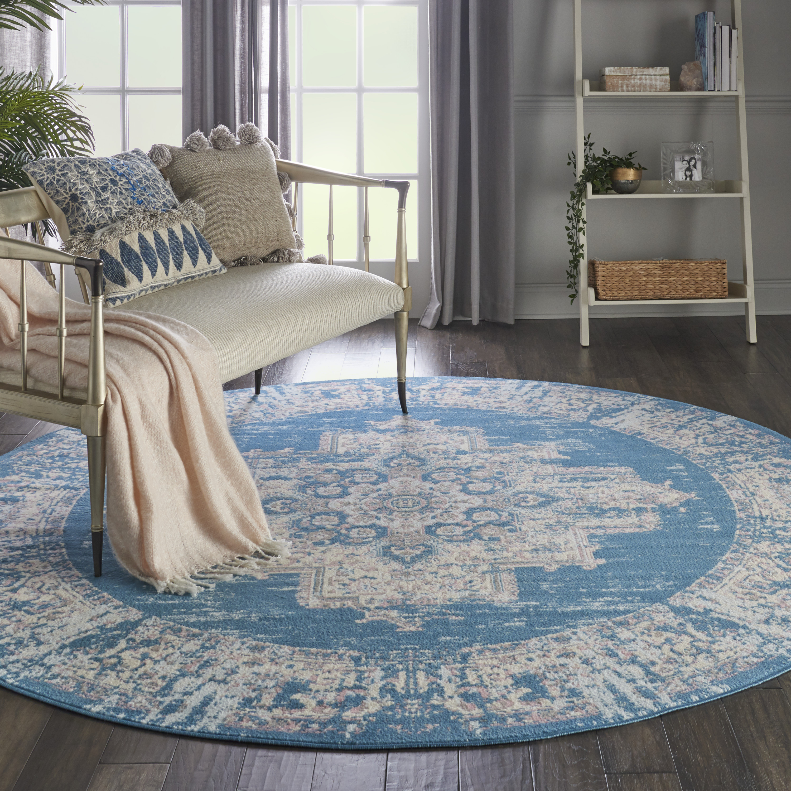 Nourison Grafix 8' Round  Rug