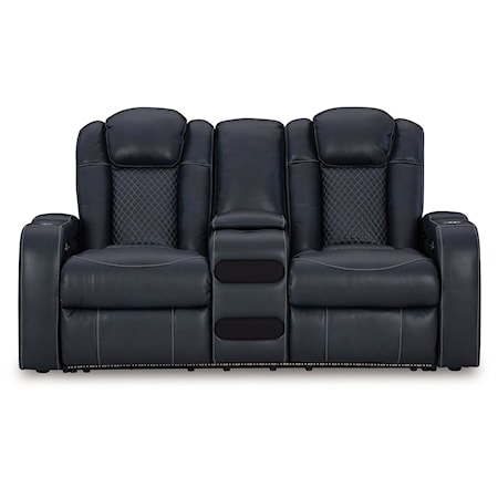 Power Reclining Loveseat With Console