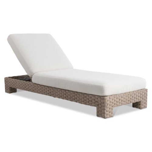 Trieste Woven Adjustable Outdoor Chaise