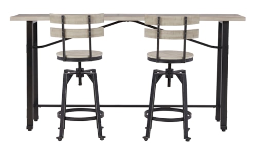 3-Piece Long Counter Table Set