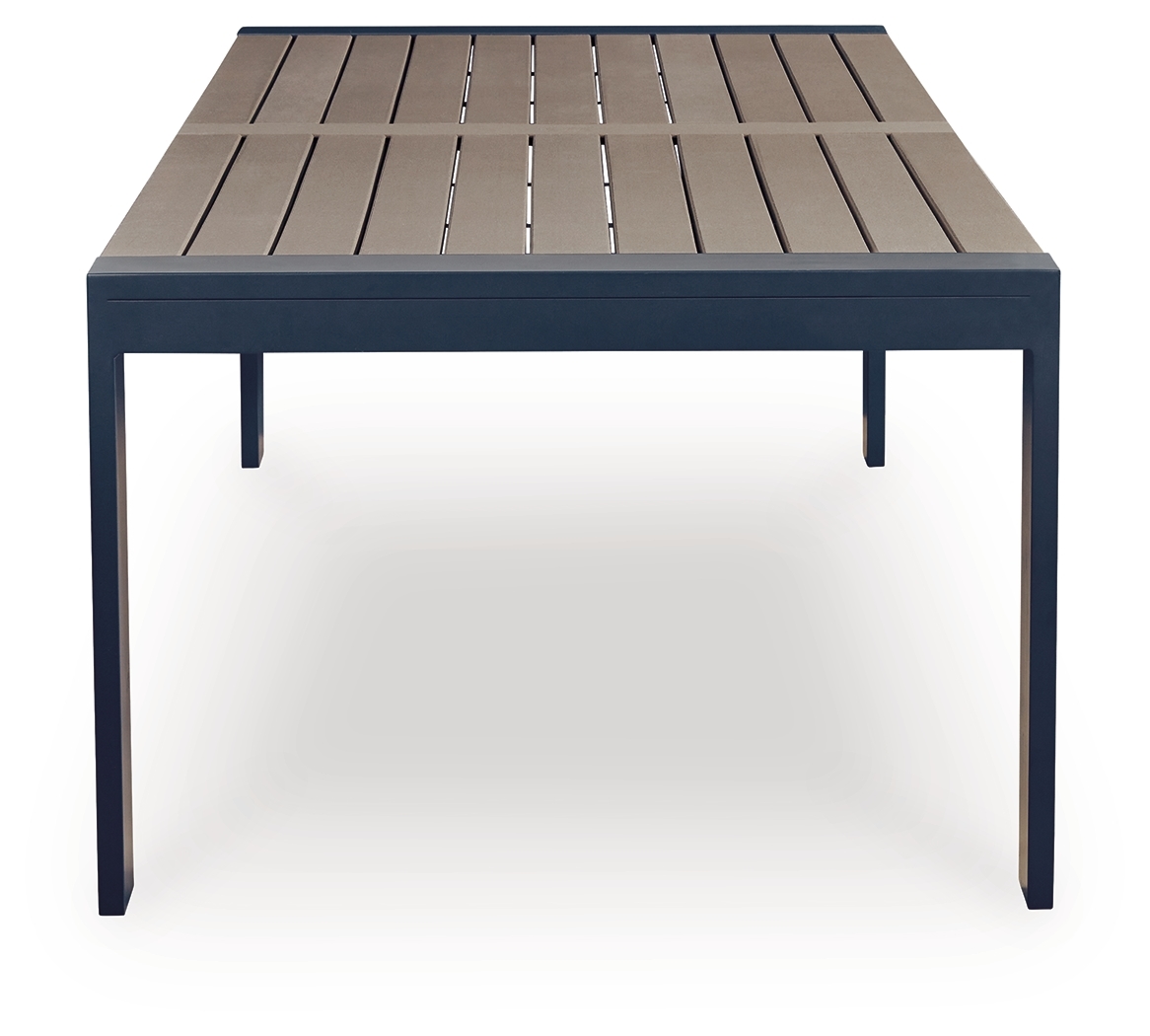 Rect Dining Table W/Umb Opt