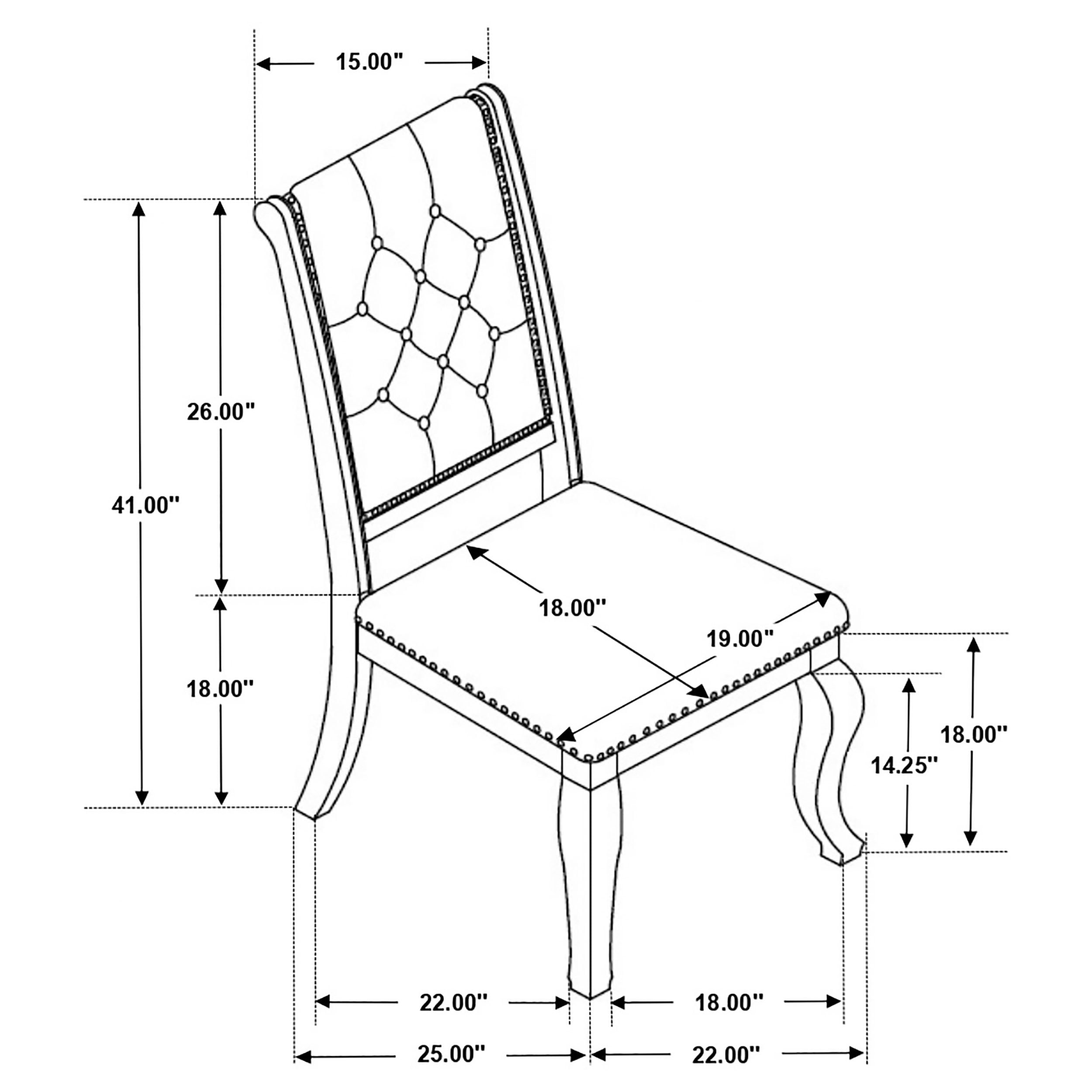Coaster Brockway Dining Chair