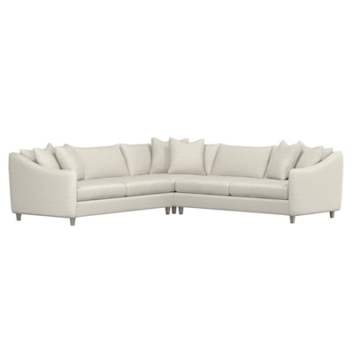 Bernhardt Plush Joli Fabric Sectional