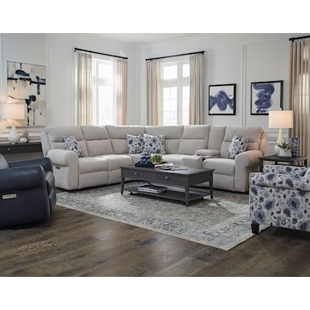 3-Piece Power Reclining Sectional