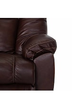 Springfield & Company 4703 Connery Casual Manual Rocker Recliner with Pillow Arms