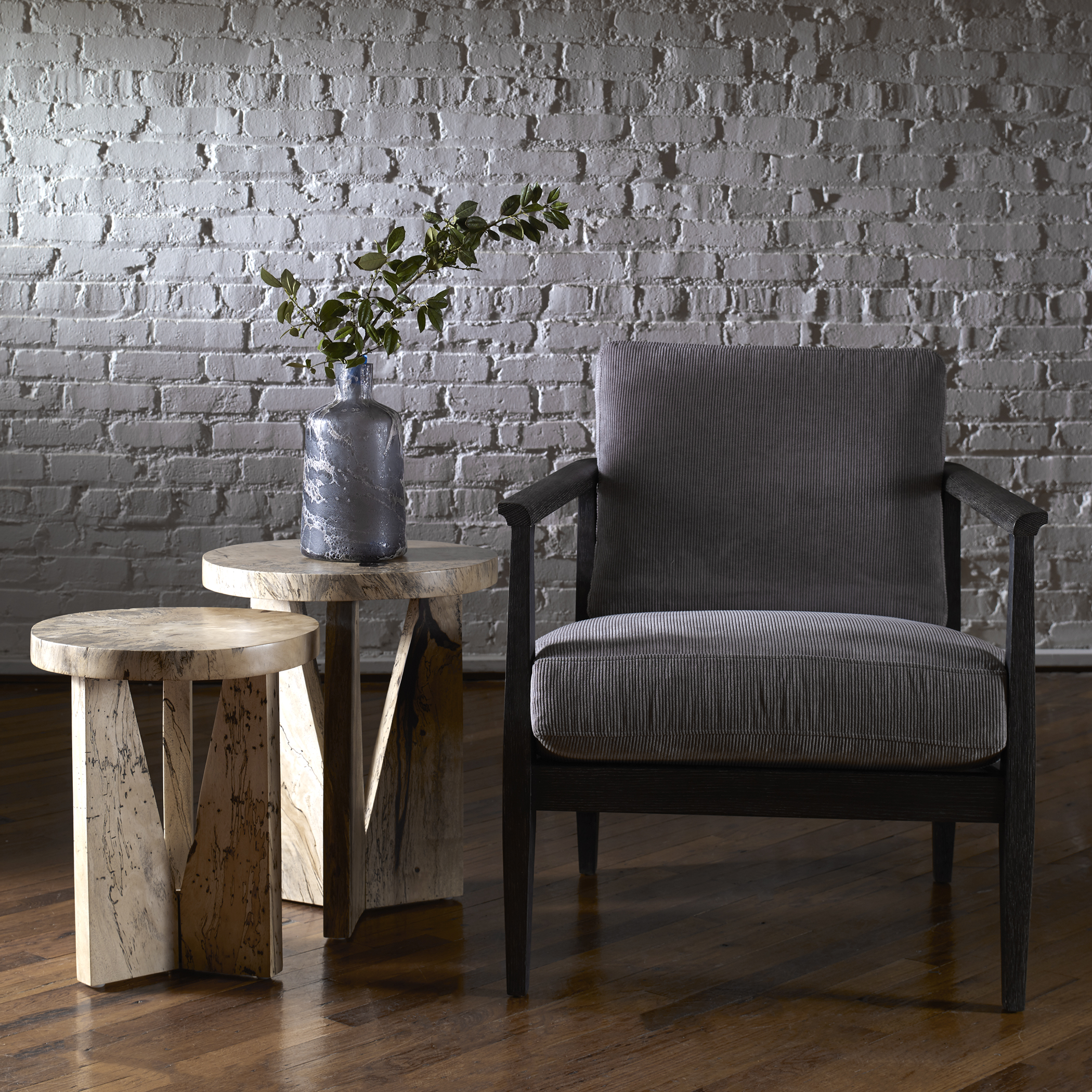 Nadette Natural Nesting Tables S/2