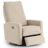 Best Home Furnishings Calli Power Swivel Glide Recliner w/ PWR HR